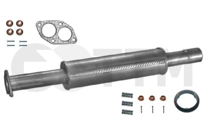 Silencieux intermédiaire Audi 200 2.2 pot échappement 1985 1986