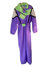 Womens sz 12 Nils High Voltage Vintage Ski suit