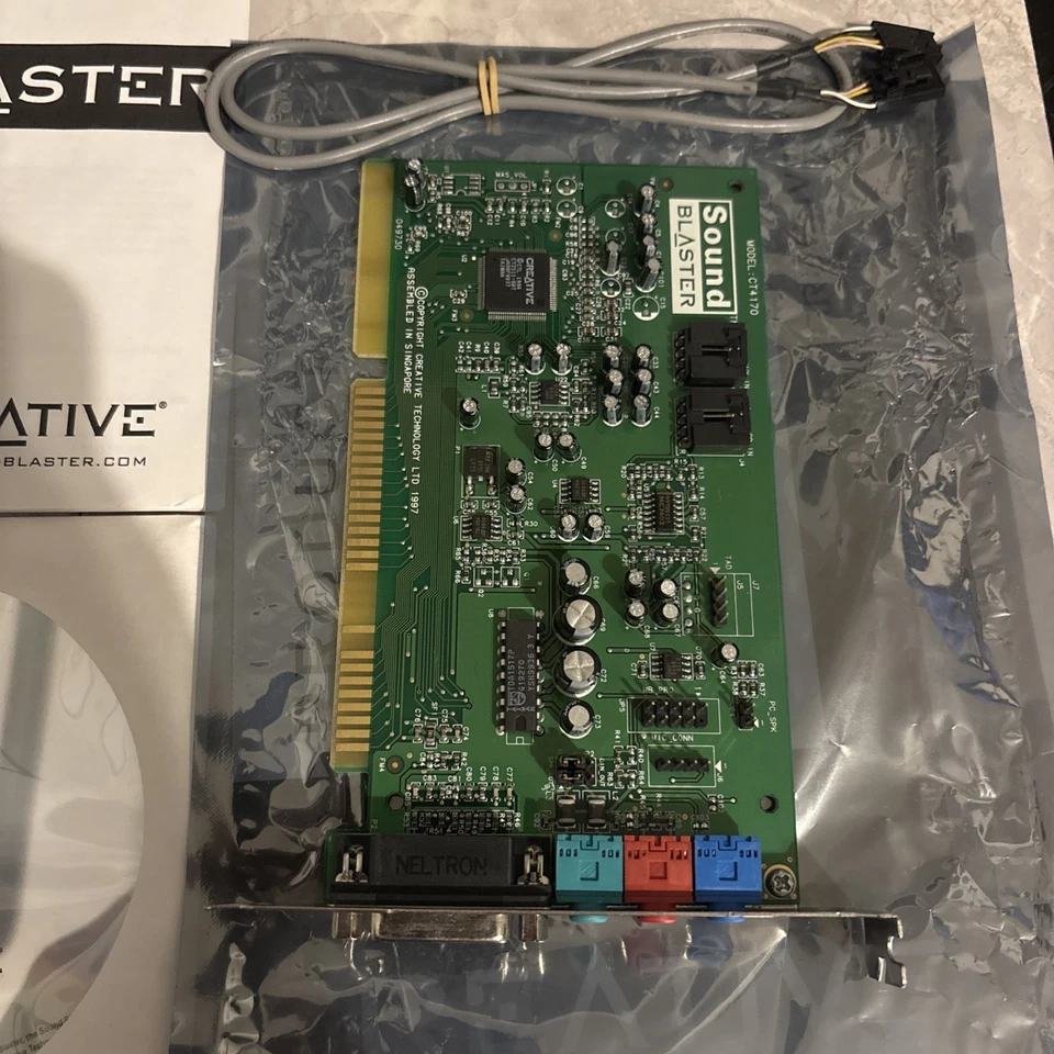 VINTAGE Creative Sound Blaster 16 WavEffects SB4525 - Image 2 of 4