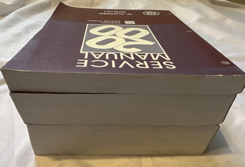 2000 Chevrolet Impala Monte Carlo Shop Service Repair Manual 3 Vol Set Vintage - Foto 16 di 16