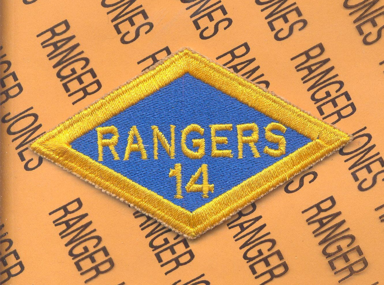 US Army 14th RANGER Company Airborne Infantry KOREA Diamond 3.75
