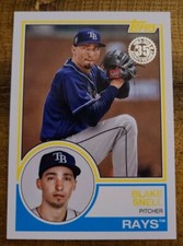 Blake Snell 2018 Topps #83-40 1983 35th Anniversary Variation San Diego Padres