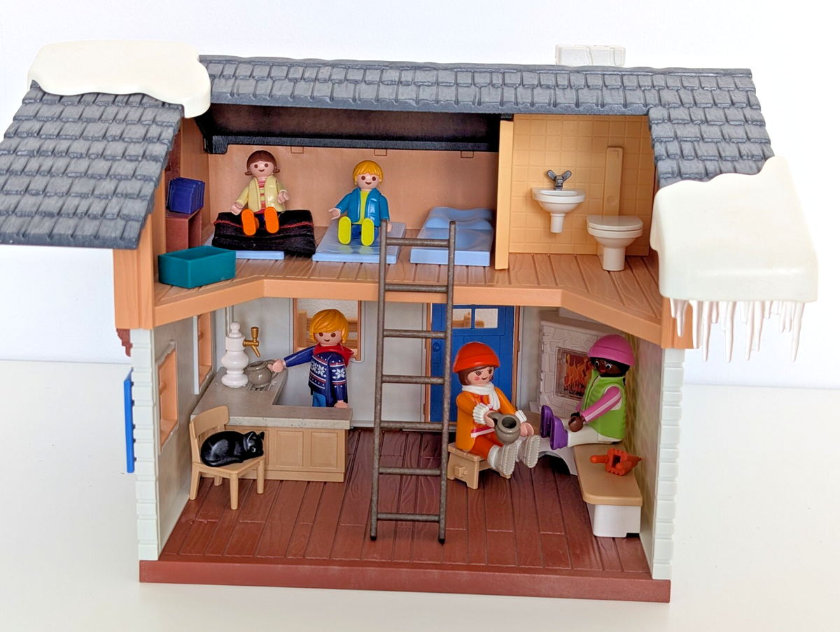 Chalet Casa Playmobil Family Fun PLAYMOBIL Cabaña De Esquí Family Fun – Shopavia