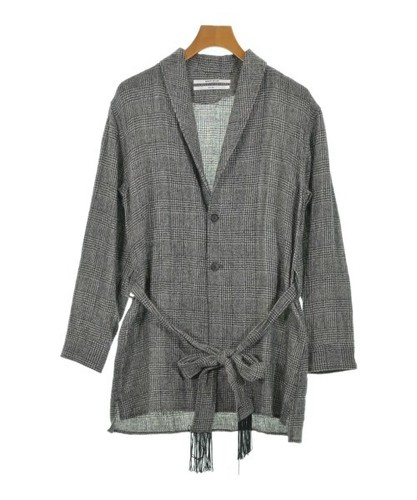 robert geller Casual Jackets Gray(Check Pattern) 44(Approx. S) 2200556903055