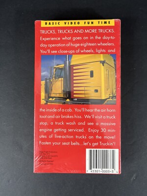 Big Rigs Trucks 18 Wheelers RARE VHS Live Action Brand New Sealed