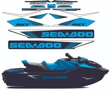 SEADOO RXT 230 2019 Graphics / Decal / Sticker Kit CUSTOM BLUE