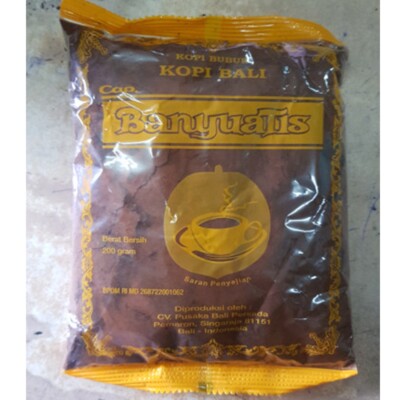 Ground Coffee Banyuatis Original Indonesian Balinese Kopi Bubuk 200gr