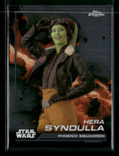 2024 Topps Chrome Star Wars Card 2 Hera Syndulla Ahsoka Phoenix Squadron