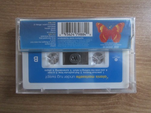 Alanis Morissette Under Rug Swept Korea Edition Cassette Tape BRAND NEW - Picture 2 of 3