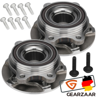 2x RADLAGER MIT RADNABE VOR oder HINT FÜR AUDI A4 8K B8 A5 8T 8F A6 A7 4G A8 Q5