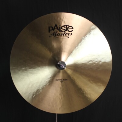 Paiste 18'' Masters Extra Thin - 1143g (video demo)