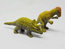 UKRD Dinosaur Pachycephalosaurus  Triceratops Vintage 1992 Dinosaurs Retired