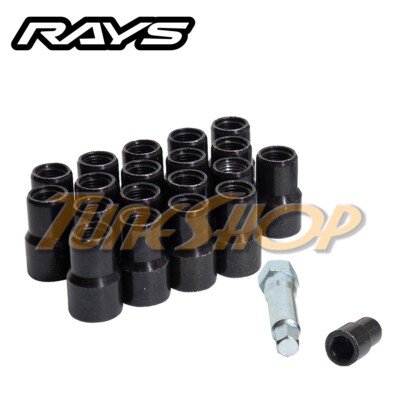 VOLK RACING RAYS 20 PCS GTC GT-C AV3 WHEEL SPECIAL LUG NUTS W KEY 12X1.5 1.5 M