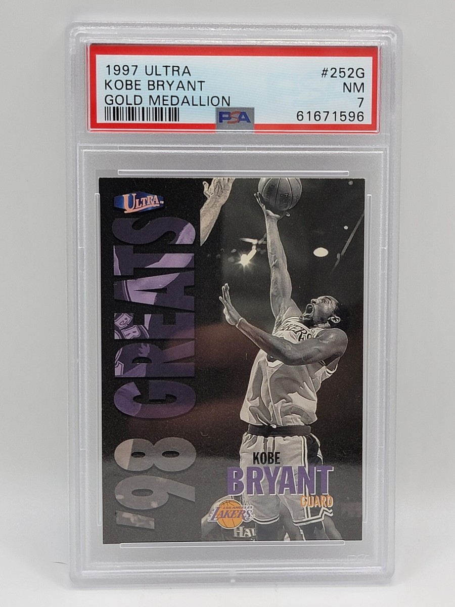 レア【PSA8】 1997 Ultra Gold Medallion Kobe 1997 Ultra Gold Medallion #1G Kobe Bryant - Lakers HOF - PSA