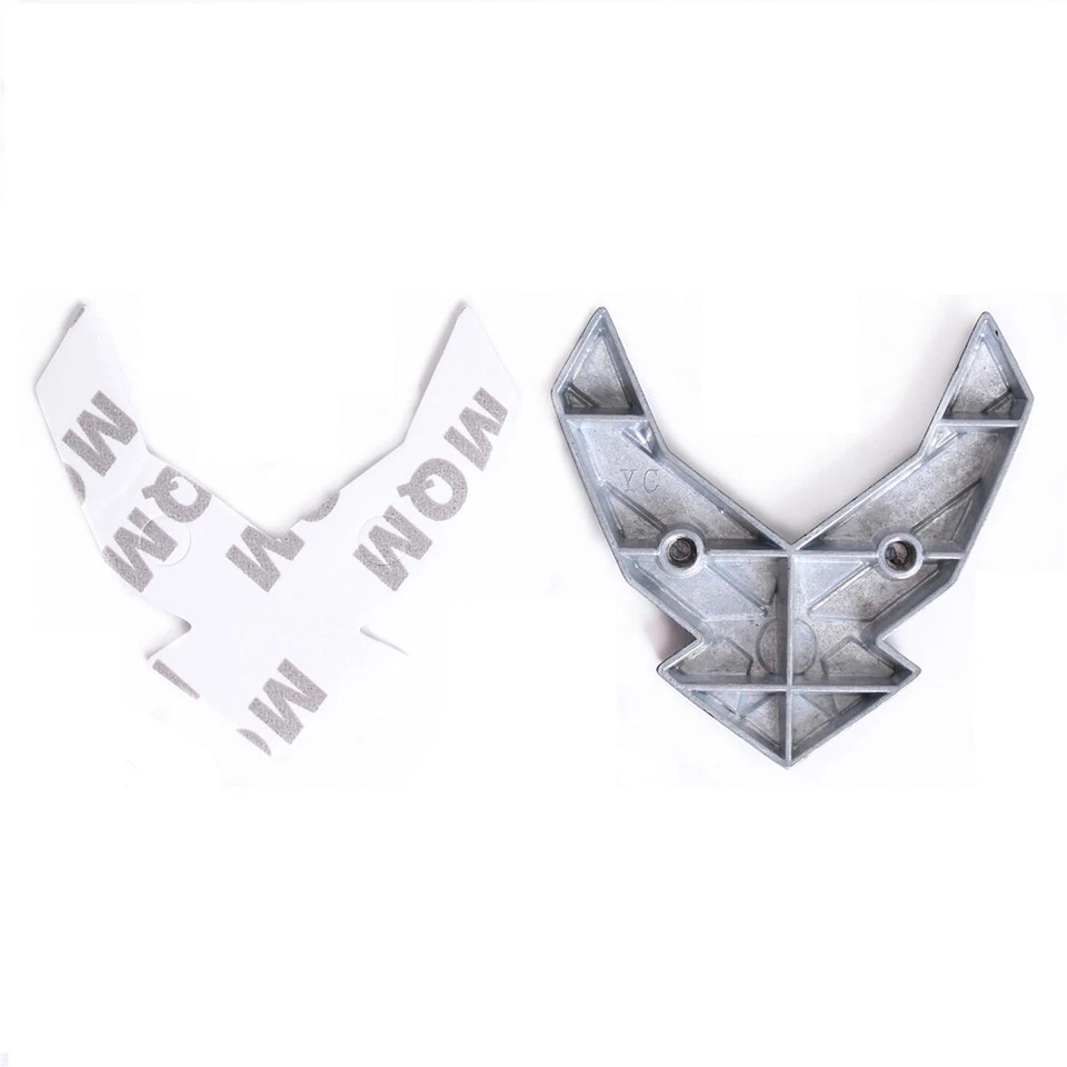 1x Chrome Red US Air Force USAF Front Grill Emblem Badge Universal — 第 3/4 张图片