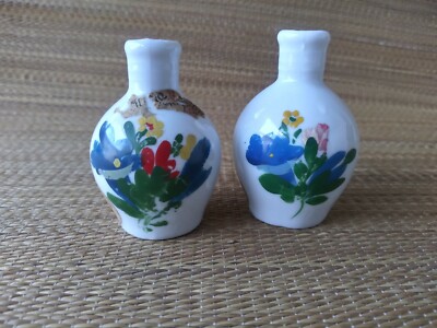 SET OF 2 NORDDEUTSCHER LIOYD BREMEN FULL-INHALT 0,05 LTR. VESSEL/ JUG NO CORK