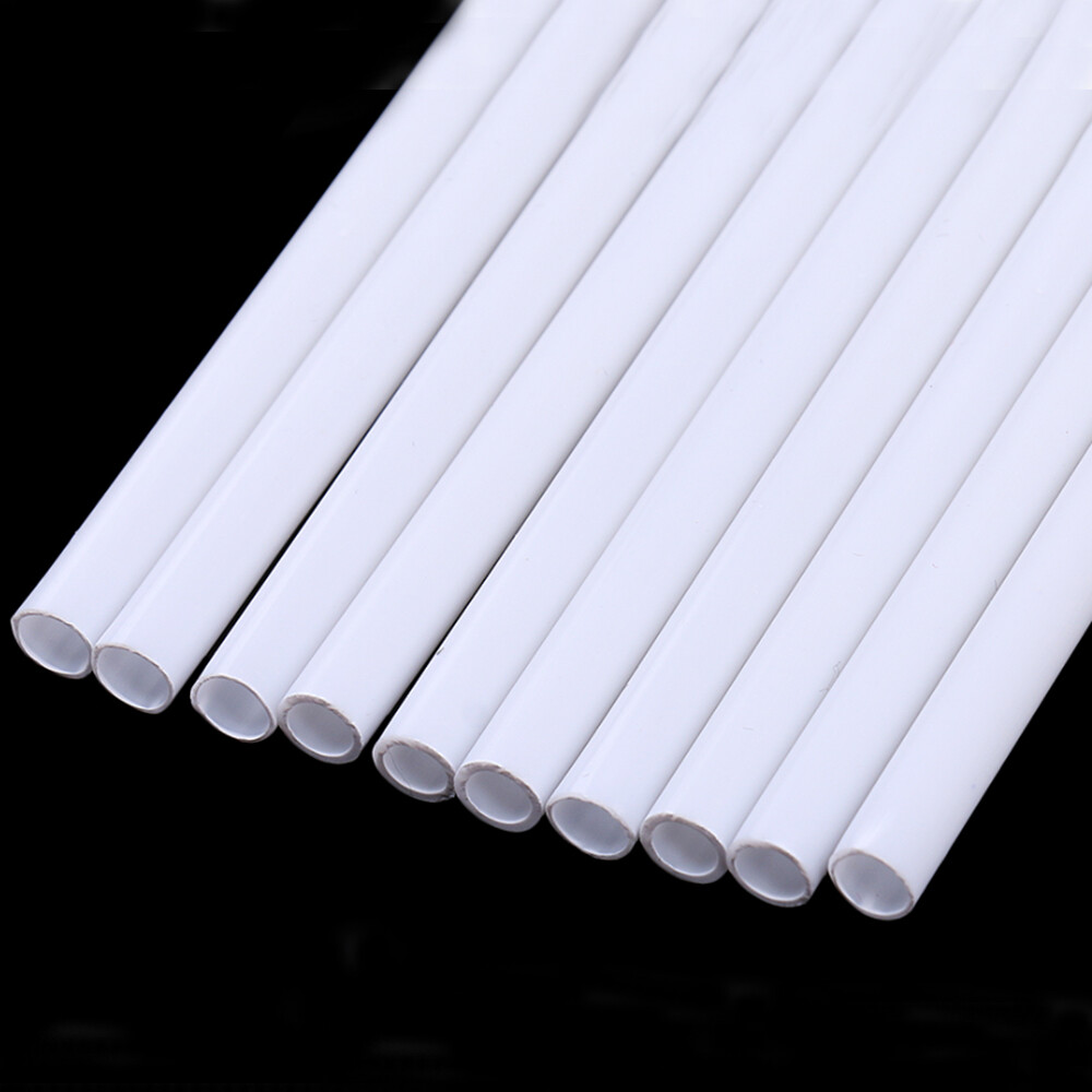 Plastic Staven ABS Vierkante Stok Effen Bar DIY Model for DIY Speelgoed Bouwen Bouwkundig Model Maken Wit Lengte 500mm (Size : 3mm/35PCS