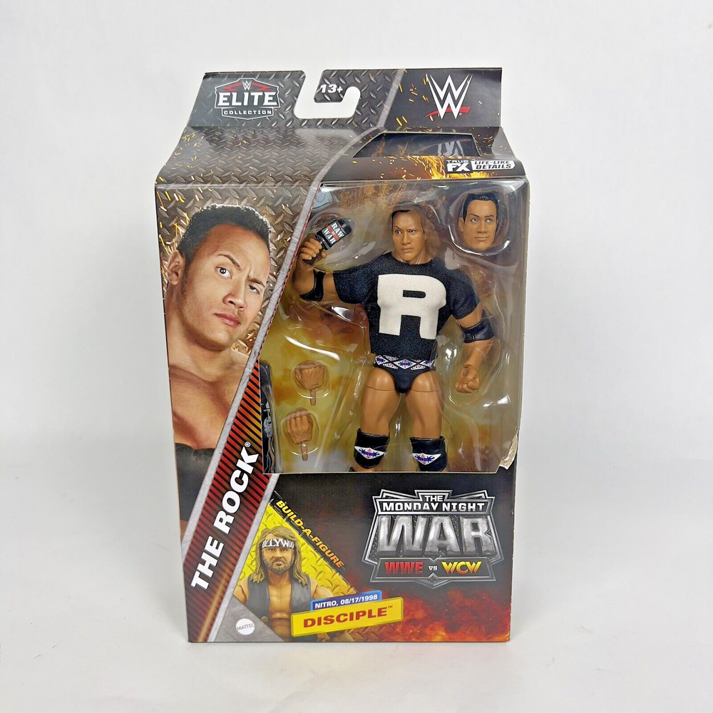 The Rock WWE Mattel Elite Collection Monday Night War Series 3 Action Figure Toy