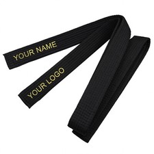 Custom Martial Arts Belt Embroidered Karate TaeKwonDo Judo For Children Adult