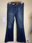 Pilcro & The Letterpress Fit dark wash Stet Flare Jeans 28 — photo 1