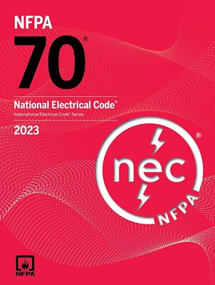 NFPA 70, National Electrical Code, 2023 Edition with Tabs, Paperback, USA STOCK