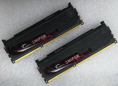 G.SKILL SNIPER 2 x 4GB DDR3 2400 PC3-19200 F3-2400C11D-8GSR 240pin