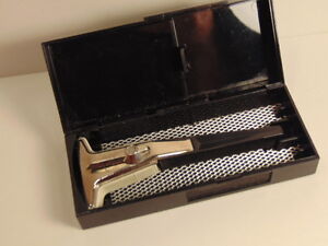 Older Gillette Techmatic Safety Razor In Original Plastic Box Ebay