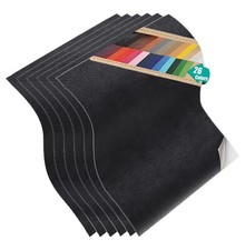 6 Pcs Leather Repair Patch, 8 in x 12 in Self Adhesive Leather Repair Patch w...