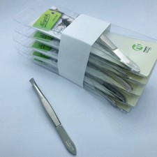 50 Pcs. Wholesale Lot Niegeloh Solingen BestSaller 9cm Slant Tweezers Germany