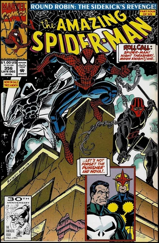 Amazing Spider-Man (1963 series) #356 VF Condition 1st Print (Marvel, Dec 1991)