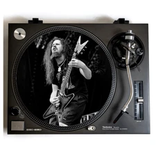 DIMEBAG DARRELL Turntable Slipmat for Vinyl Records 12" DJ Slip Mat Pantera