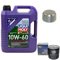 MotoröL Set 10W-60 5 Liter + ÖLfilter + Schraube FüR Alfa Romeo 164 Lancia Dedra