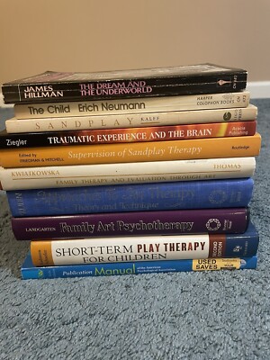 Lot of 10 PSYCHOLOGY SELF HELP FAMILY ART THERAPY FREUD JUNG UNCONSCIOUS READ