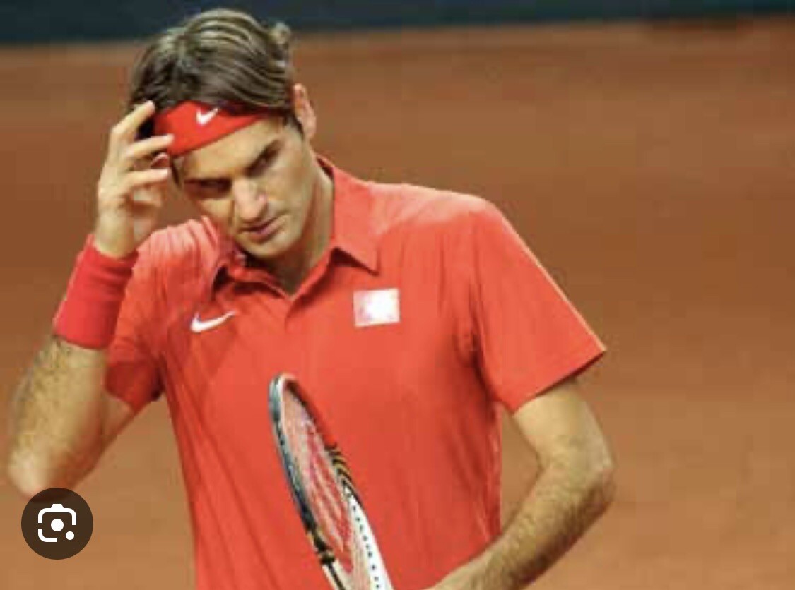 Nike Roger Federer RF 2016 Swiss Davis Cup Olympics Polo Shirt