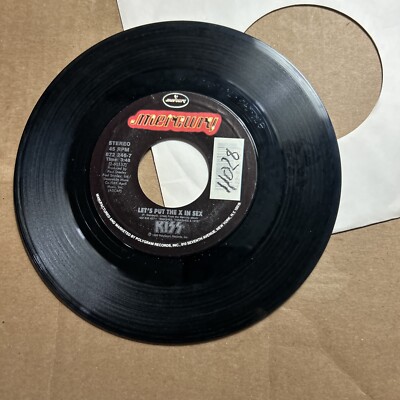 Kiss Let's Put The X In Sex/Calling Dr. Love Mercury 45