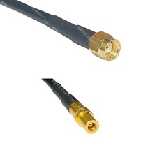 RFC195 RP-SMA MALE to SMB FEMALE Coax RF Cable USA-Ship Lot