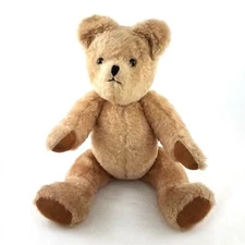 Vintage Artist Jeannie Becker Fully Jointed Mohair Teddy Bear Plush Musical