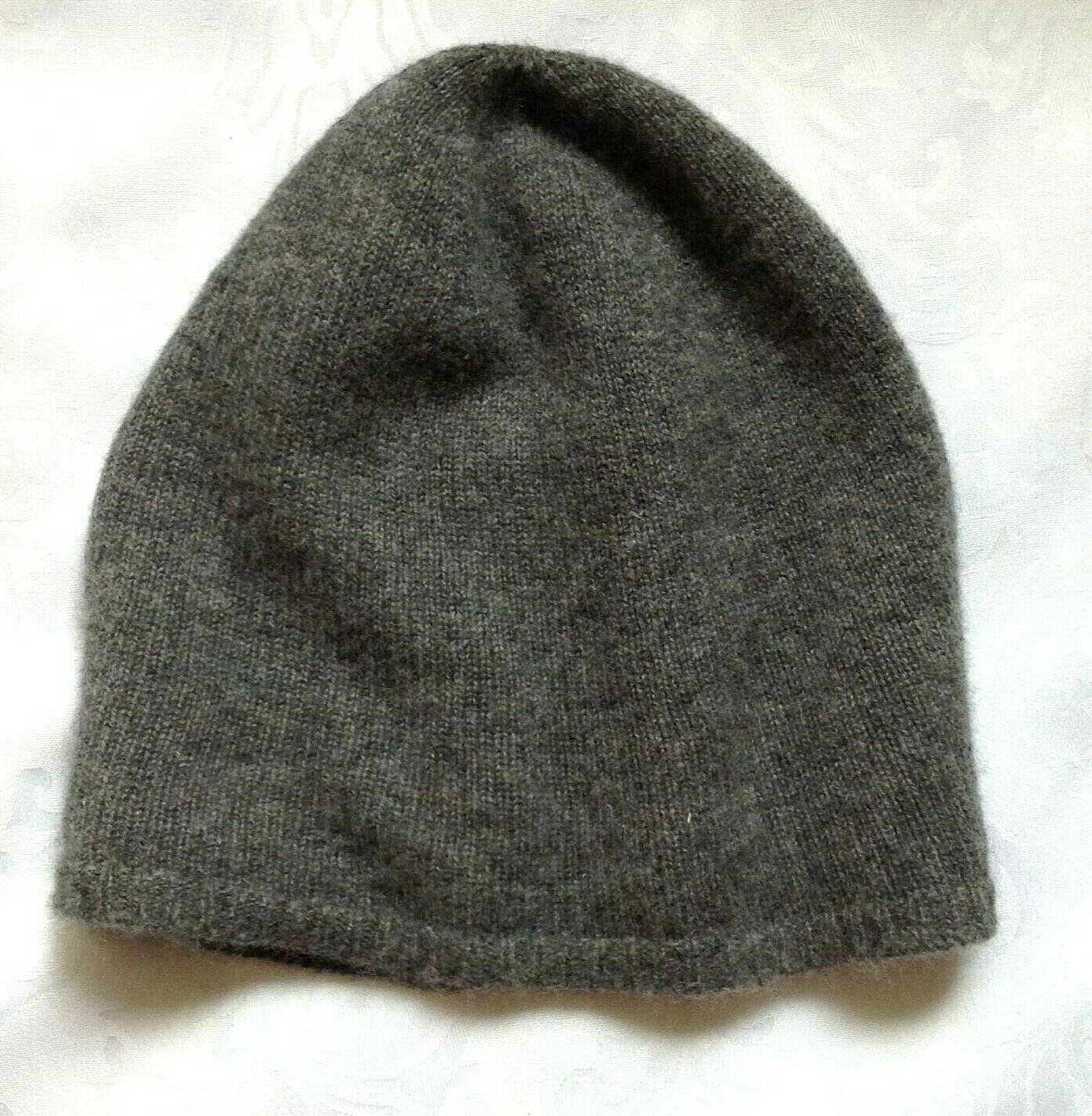 CASHMERE Slouchy Beanie Hat 
