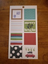Happy Planner boxes pick out a tree merry and bright Stickers MAMBI 270547