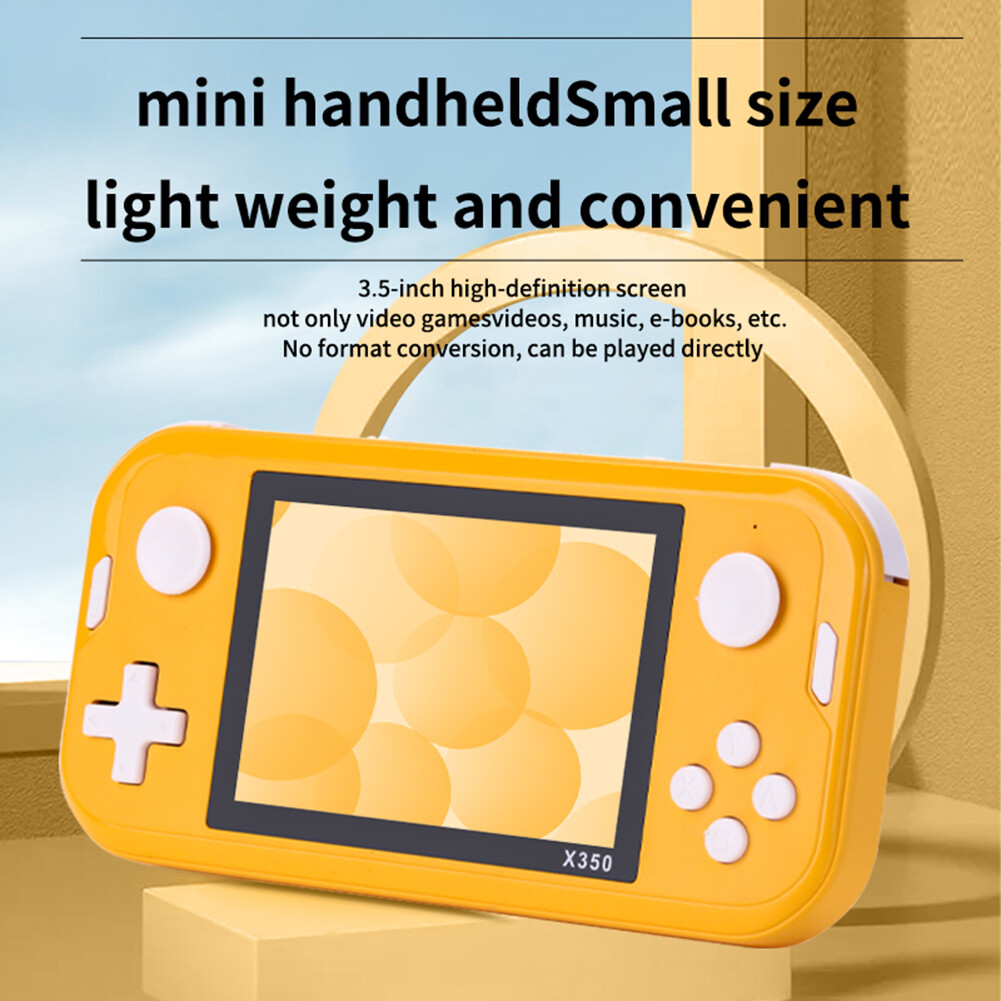 3.5 inch IPS HD Screen Handheld Game Player Retro Video Console (Yellow)  #SF | eBay