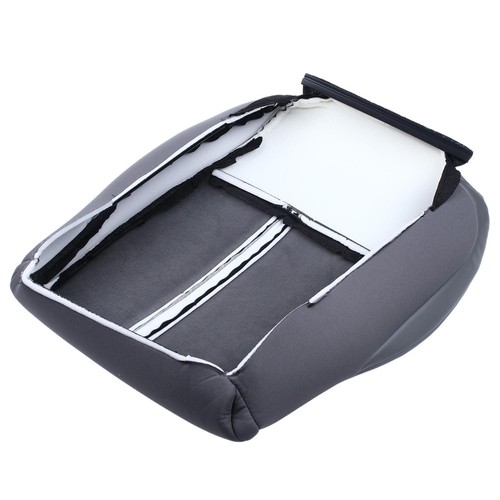 Cubierta de asiento del lado del conductor delantero A-Premium para Jeep Grand Cherokee WK 2005-2007 gris - Imagen 3 de 8