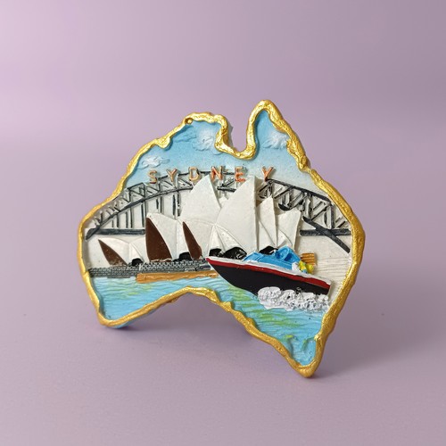 Australia New Zealand Souvenir Refrigerator Magnet Home Decor Fridge Sticker - Picture 17 of 27