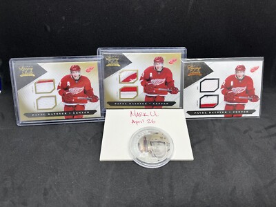 2010-11 PANINI LUXURY SUITE DUAL JERSEYS PRIME PATCH * GOLD * /10 SSP Lot of 3