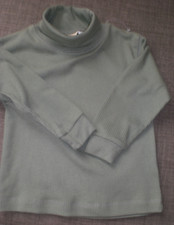 Kinder-Shirt Jungen Mädchen Tik & Tak Langarm Rolli Gr. 86 GRÜN Neu o. E.