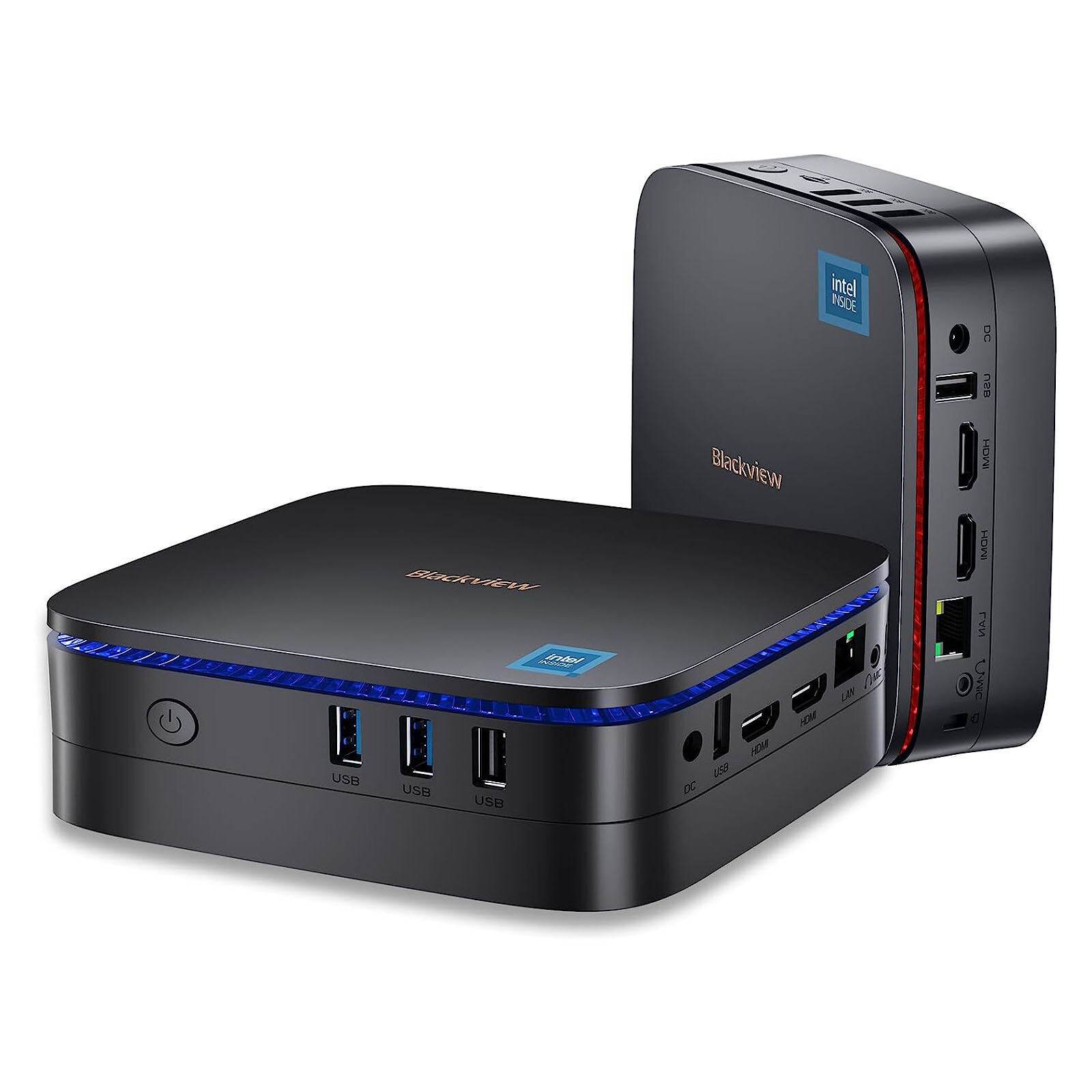 Blackview MP60 Mini Desktop PC Windows 11 Pro 16GB DDR4 512GB-2TB SSD Computer