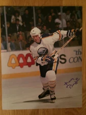 Sabres Larry Playfair Signed 8x10 W/COA  