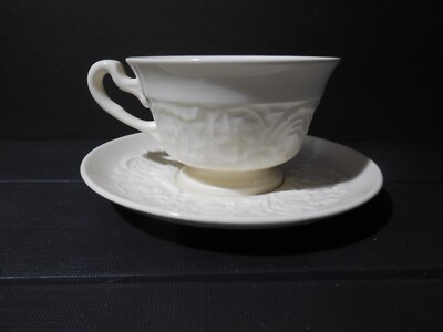 WEDGWOOD PATRICIAN 2 1/8'' Footed Cup and Saucer (CR036)