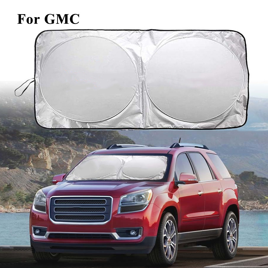 GMC Car UV Block Reflective Windshield Sun Shade Visor Cover Protector