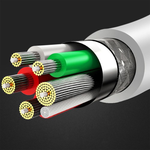 USB Tipo C Sobre Rápida Cable de Carga para Mac Libro Air Pro Samsung Xiaomi - Imagen 6 de 7
