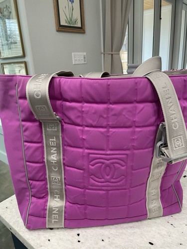Chanel Sports Line Tote Purple Made in Italy - 第 1/9 張圖片